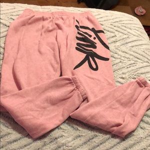 Pink sweats.!